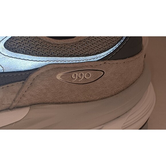 NEW BALANCE 990v6 990 M990GL6 MIUSA CASTLEROCK GREY WHITE BLACK SILVER  SIZE 13. main image 5